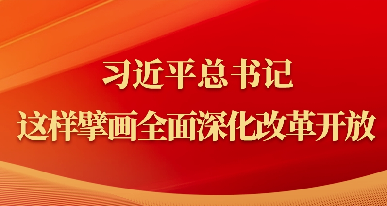 習(xí)近平總書記這樣擘畫全面深化改革開(kāi)放
